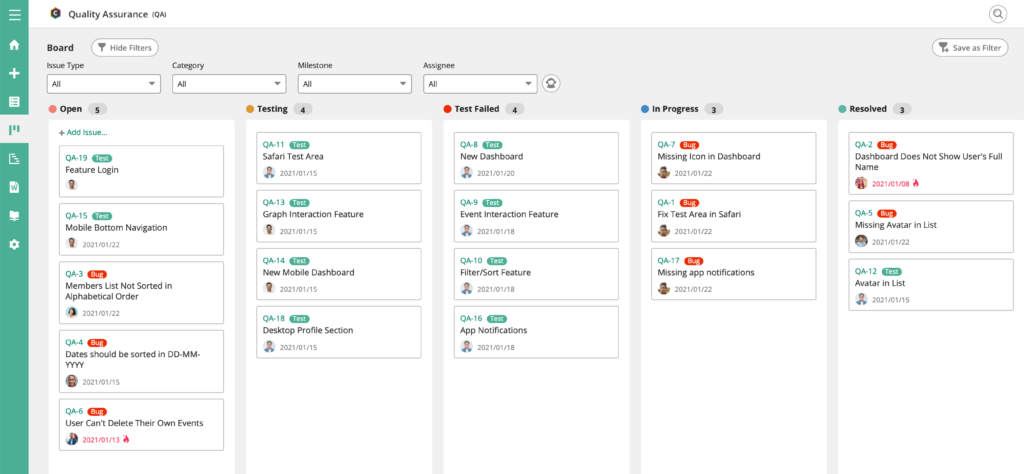 Backlog Kanban Board