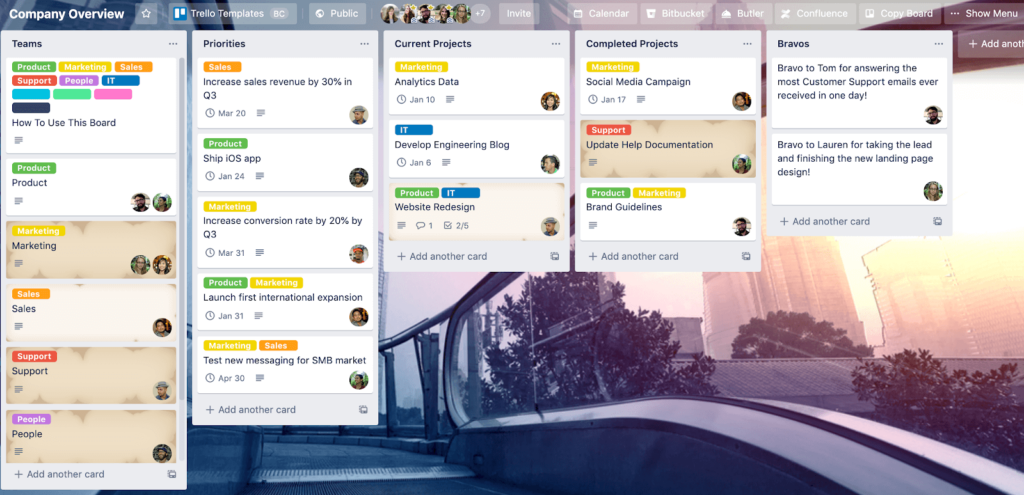 Trello Board Banner