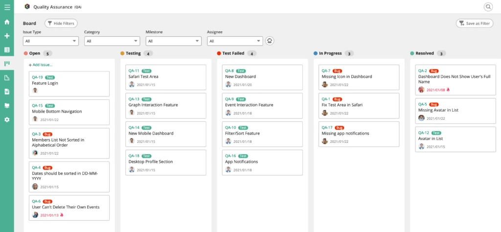 Backlog Kanban Board