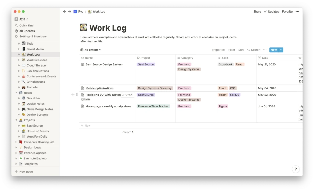 Notion Project Management